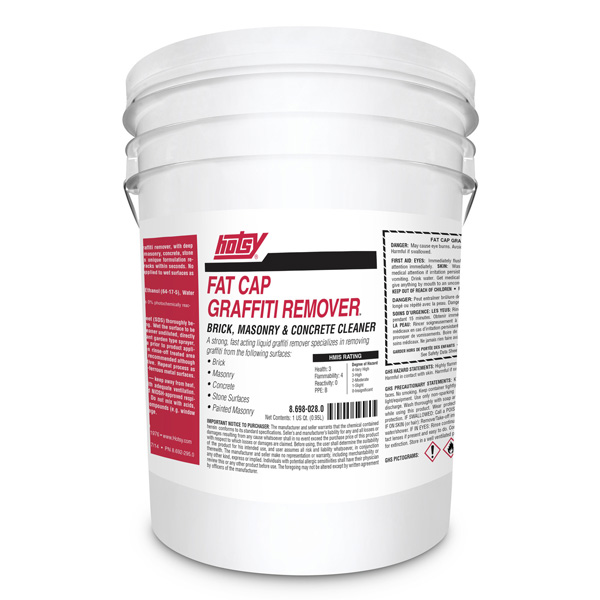 Fat Cap Graffiti Remover - Brick, Masonry & Concrete